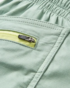 Basswood Organic Cotton Shorts - Pistachio