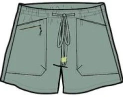 Basswood Organic Cotton Shorts - Pistachio