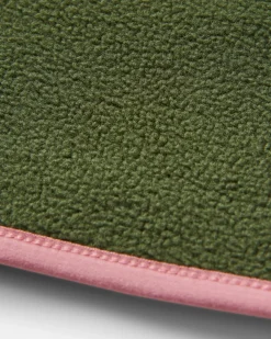 Beaumont Recycled Sherpa Hooded Fleece - Abstract Mountain Fir Tree