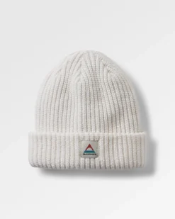 Beechwood Fleece Lined Recycled Beanie - Vintage White