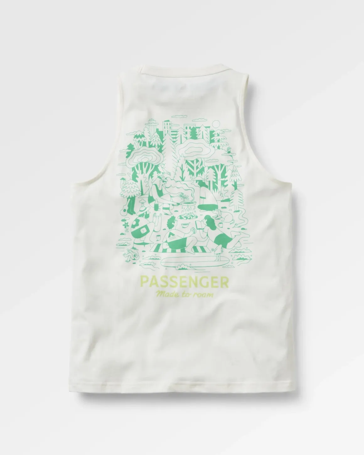 Better Outside Organic Cotton Tank Top - Marshmallow