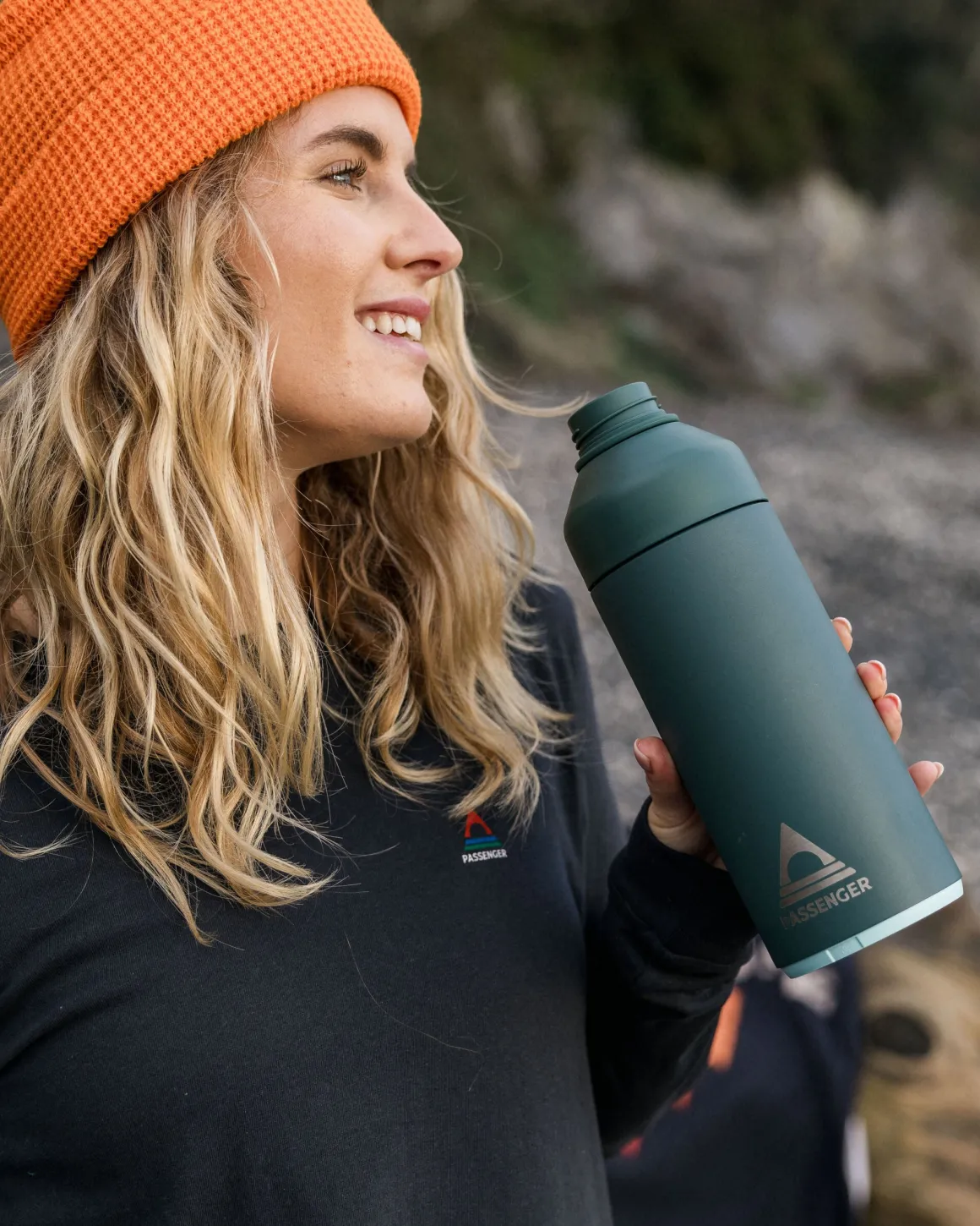 Big Ocean Bottle 1 Liter - Passenger Forest Green