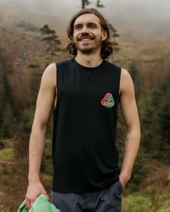 Boardwalk Active Recycled Tank Top - Black