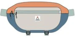 Boondocker Recycled Hip Pack - Apricot Multi