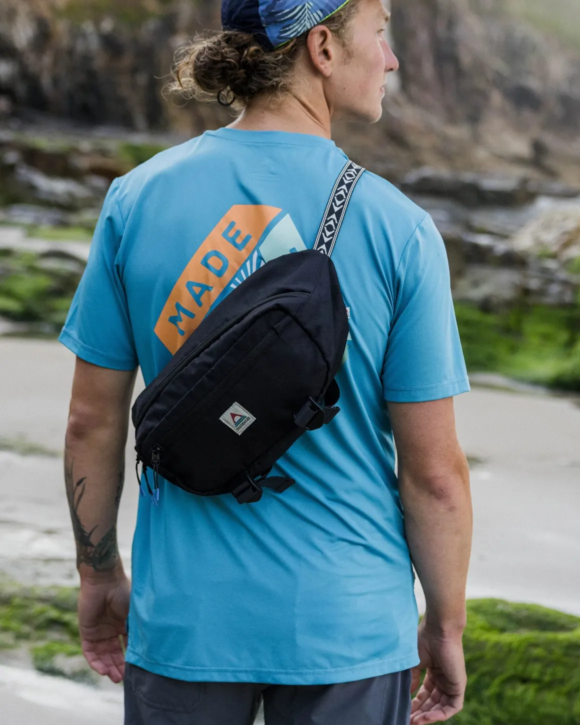 Boondocker Recycled Hip Pack - Black