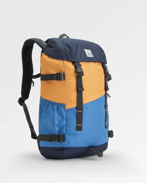 Boondocker Recycled 26L Backpack - Honey/Dark Denim/Rich Navy