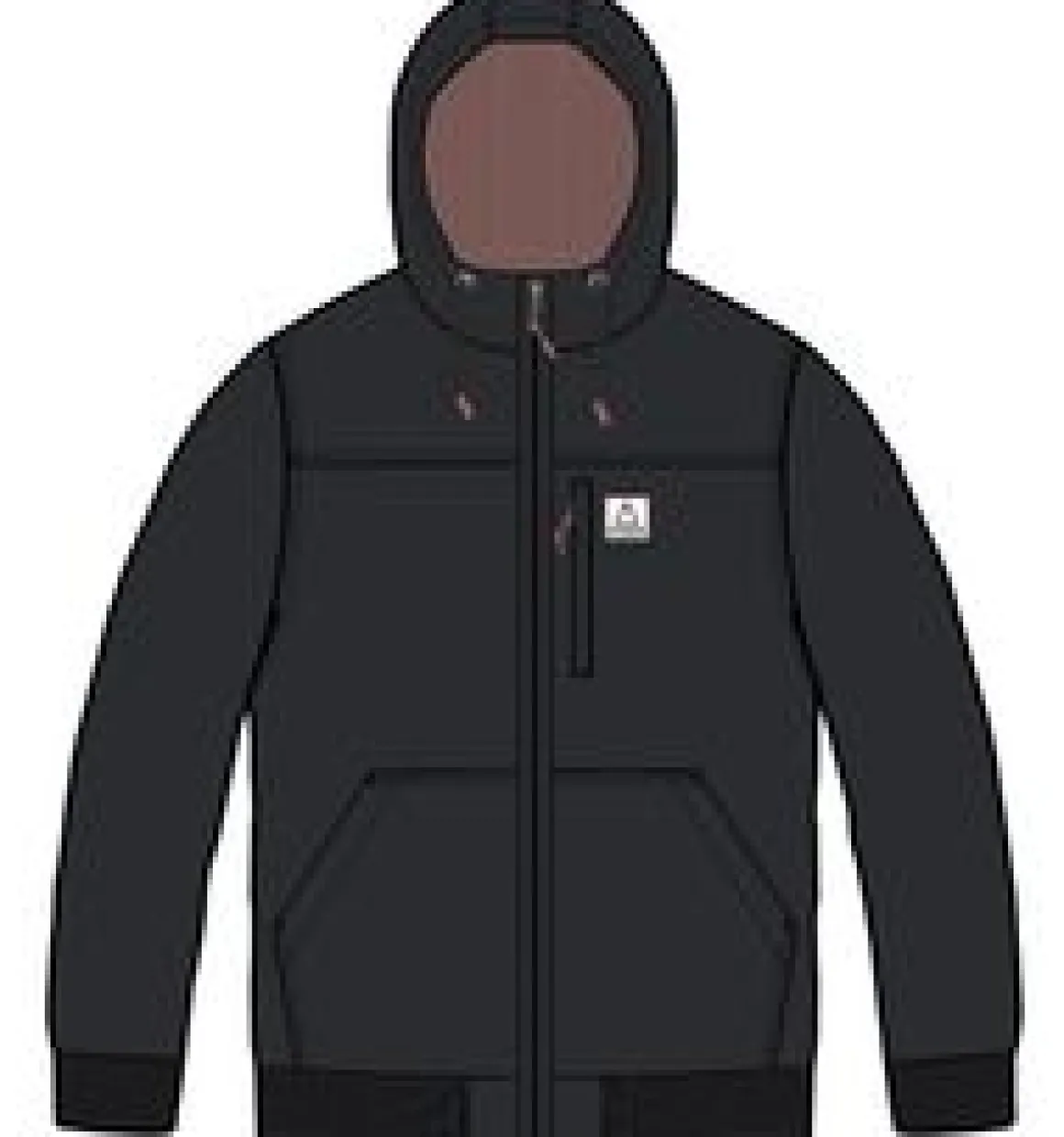 Bundoran Recycled Jacket - Black