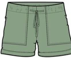Carriso Organic Cotton Shorts - Vineyard Green