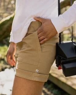 Carriso Organic Cotton Shorts - Biscuit