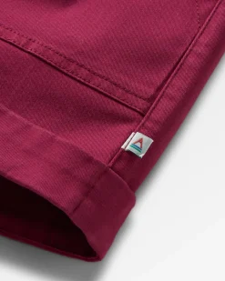 Carriso Organic Cotton Shorts - Cranberry