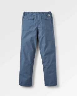 Chance Organic Cotton Trouser - Dusty Tidal
