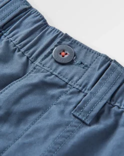 Chance Organic Cotton Trouser - Dusty Tidal