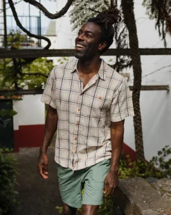 Chill Organic Cotton Check Long Sleeve Shirt - Birch