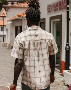 Chill Organic Cotton Check Long Sleeve Shirt - Birch