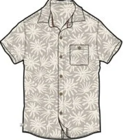 Chill Short Sleeve Shirt - Seaweed Pebble Gray