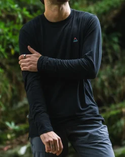 Classic Active Recycled Long Sleeve T-Shirt - Black