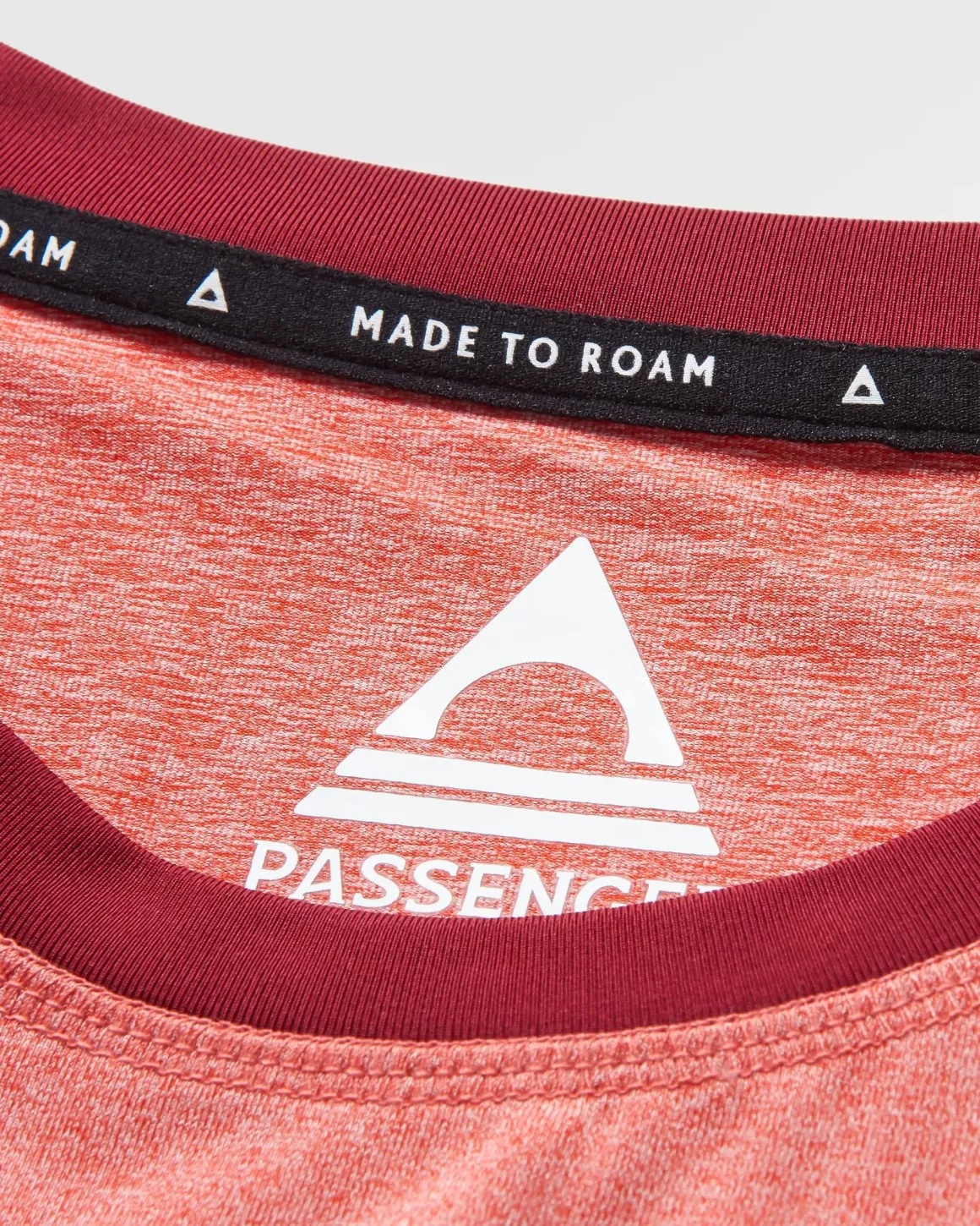 Classic Active Recycled T-Shirt - Mineral Red Marl