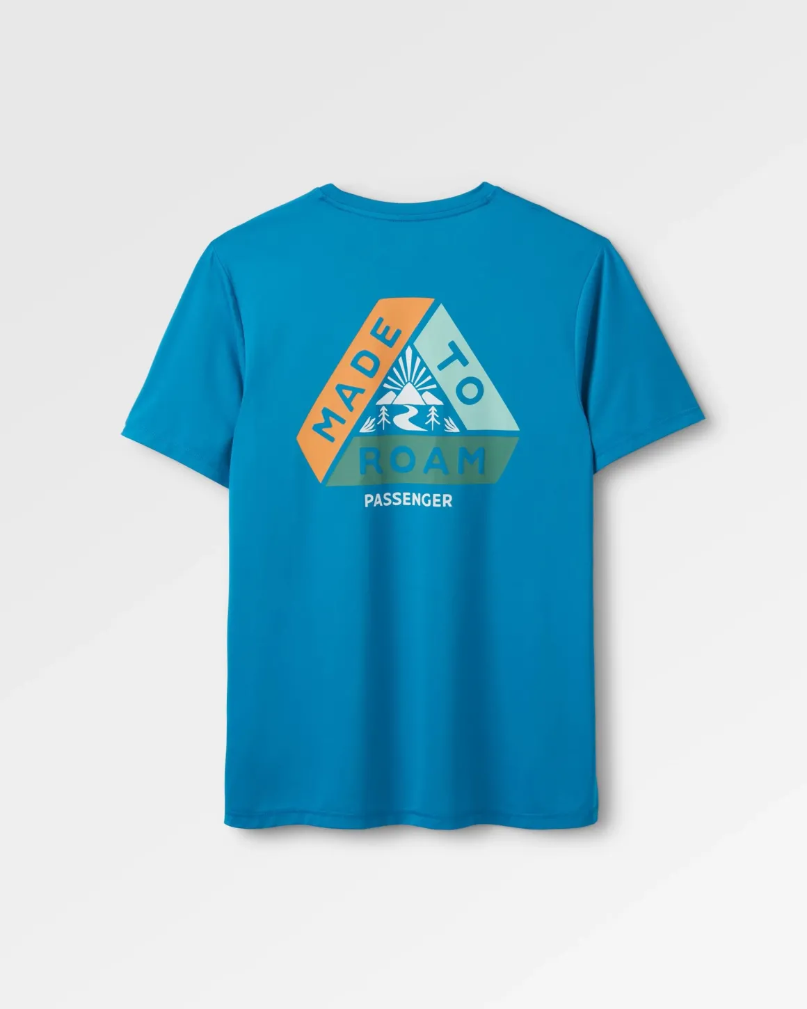 Classic Active Recycled T-Shirt - Blue Pool