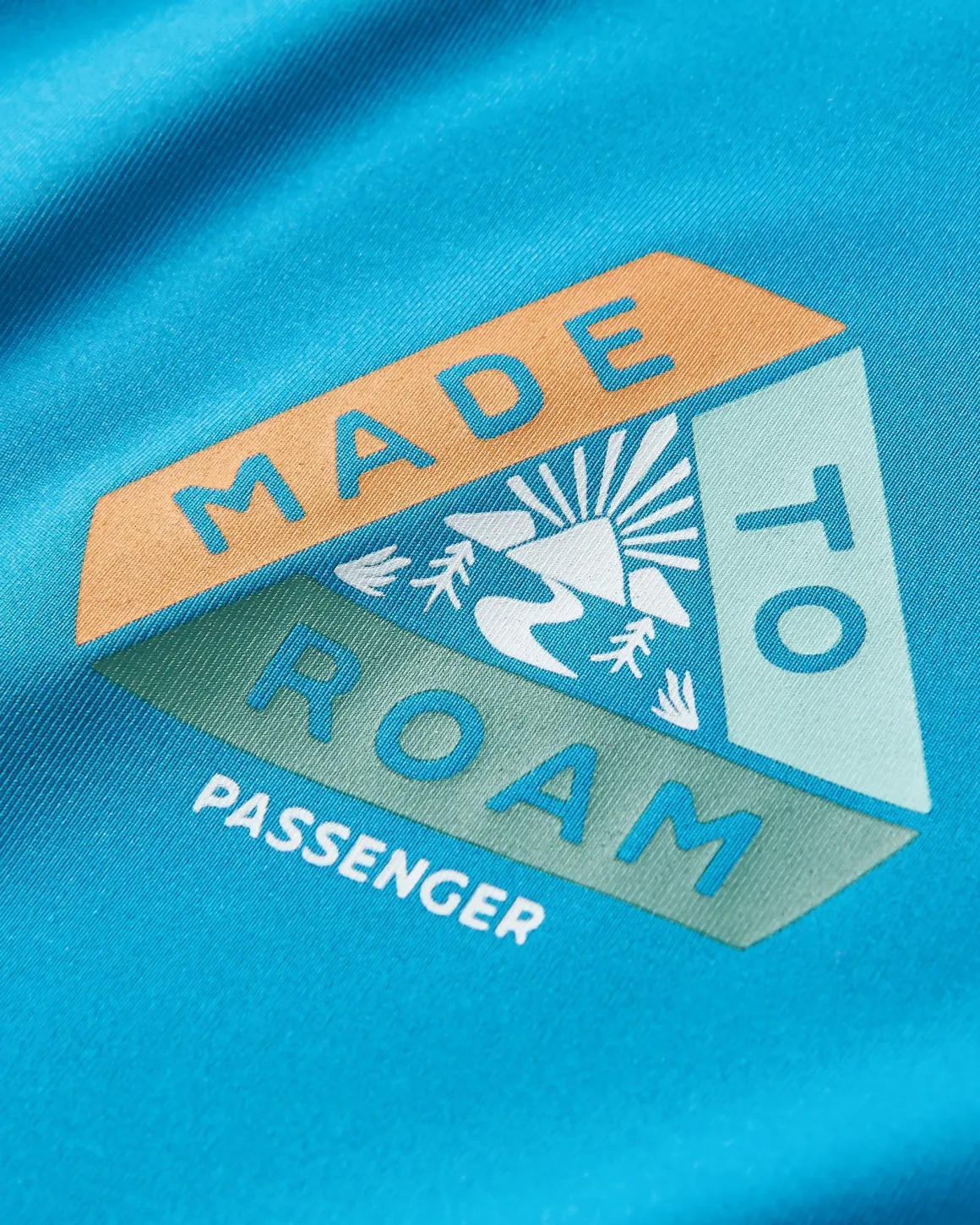 Classic Active Recycled T-Shirt - Blue Pool