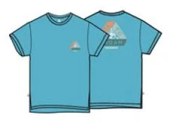 Classic Active Recycled T-Shirt - Blue Pool