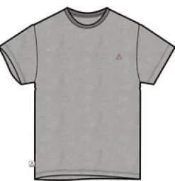 Classic Logo Recycled Cotton T-Shirt - Mid Gray Marl