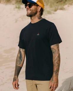 Classic Logo Recycled Cotton T-Shirt - Black