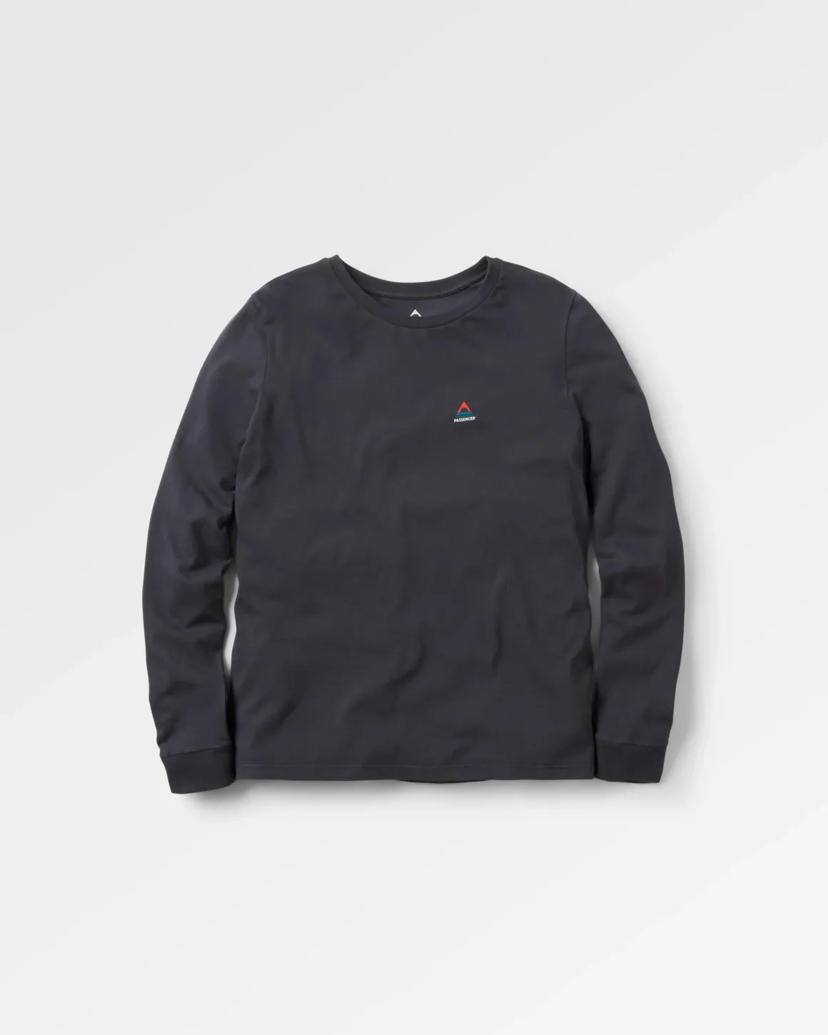 Classic Recycled Cotton Long Sleeve T-Shirt - Black