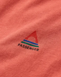 Classic Recycled Cotton Long Sleeve T-Shirt - Mineral Red