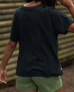 Classic Recycled Cotton T-Shirt - Black