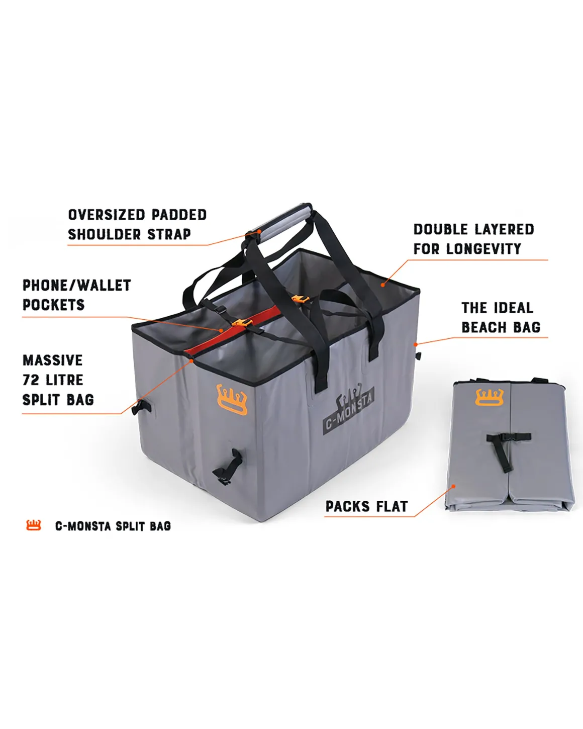 C-monsta Split Bag