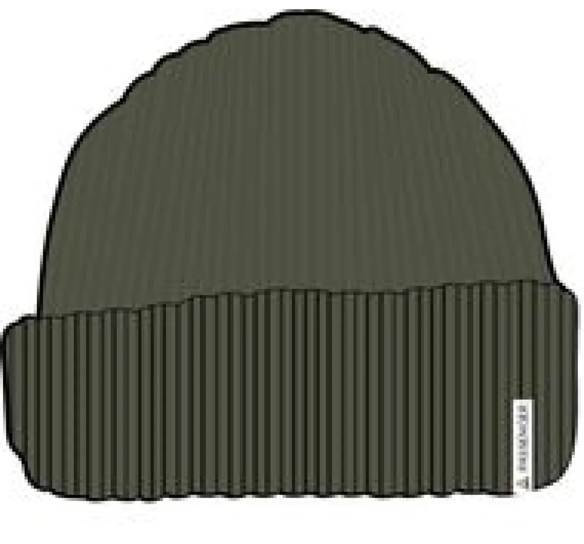 Compass Recycled Beanie - Khaki