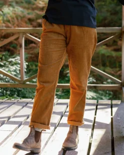Compass Recycled Corduroy Pant - Coconut