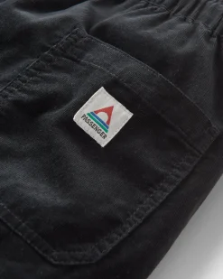 Compass Recycled Corduroy Pant - Black