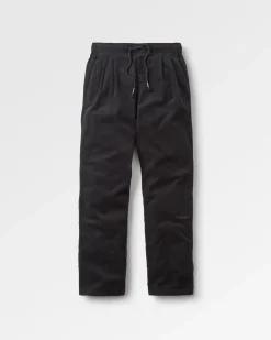 Compass Recycled Corduroy Pant - Black