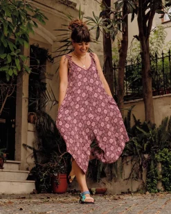 Copetín Jumpsuit - Tile Wine