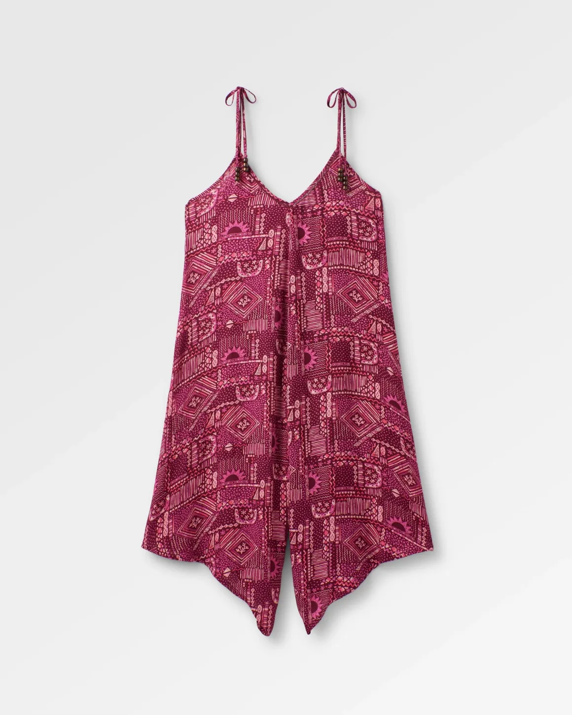 Copetín Jumpsuit - Vintage Patchwork Wine