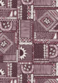 Copetín Jumpsuit - Vintage Patchwork Wine