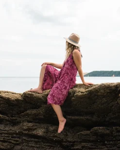 Copetín Jumpsuit - Vintage Patchwork Wine