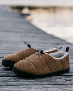 Corduroy Hut Slipper Recharge - Coconut