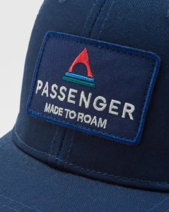 Core Recycled Cotton Trucker Hat - Rich Navy