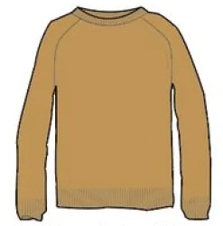 Cove Recycled Knitted Sweater - Amber Gold