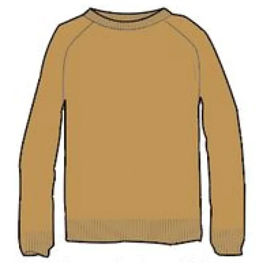Cove Recycled Knitted Sweater - Amber Gold