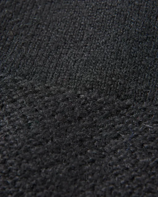 Cove Recycled Knitted Sweater - Black