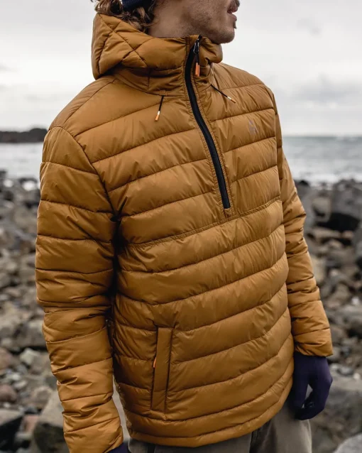 Crest Recycled Insulated Jacket - Golden Brown