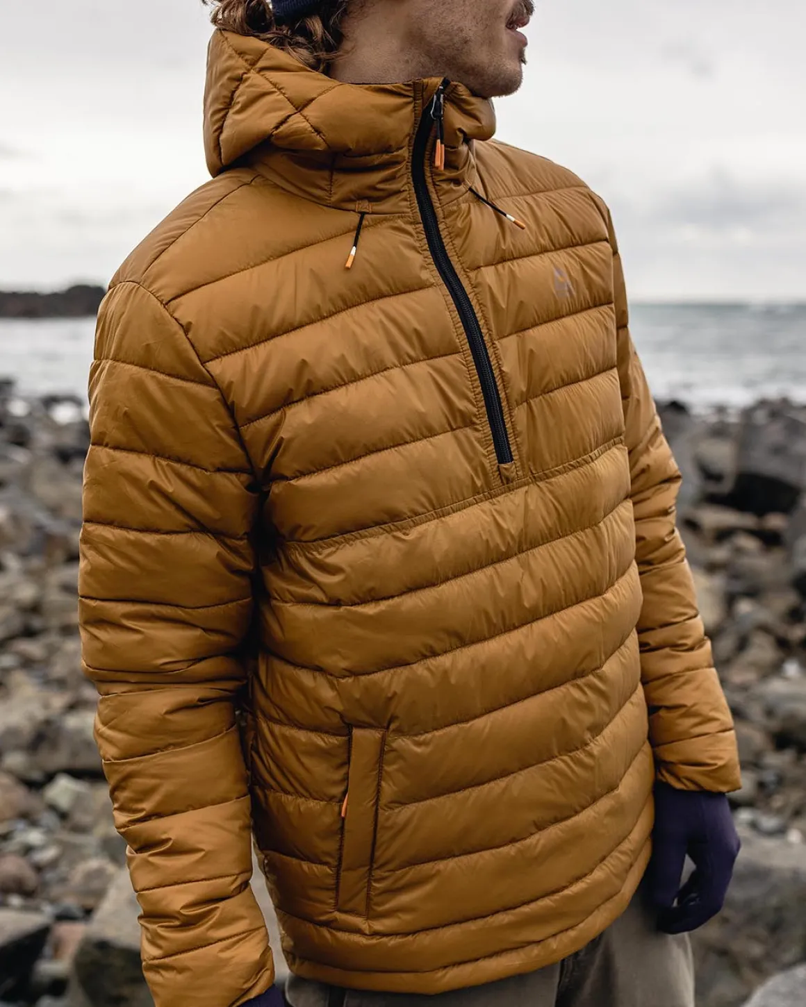 Crest Recycled Insulated Jacket - Golden Brown