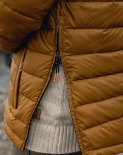 Crest Recycled Insulated Jacket - Golden Brown