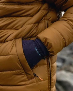 Crest Recycled Insulated Jacket - Golden Brown