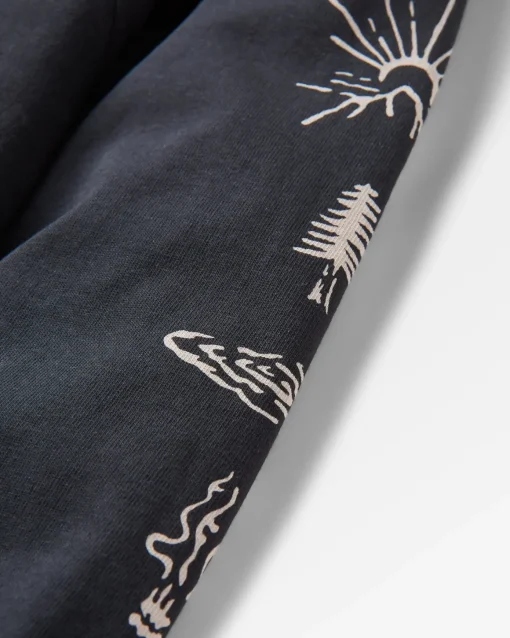 Dawn Recycled Cotton Long Sleeve T-Shirt - Black