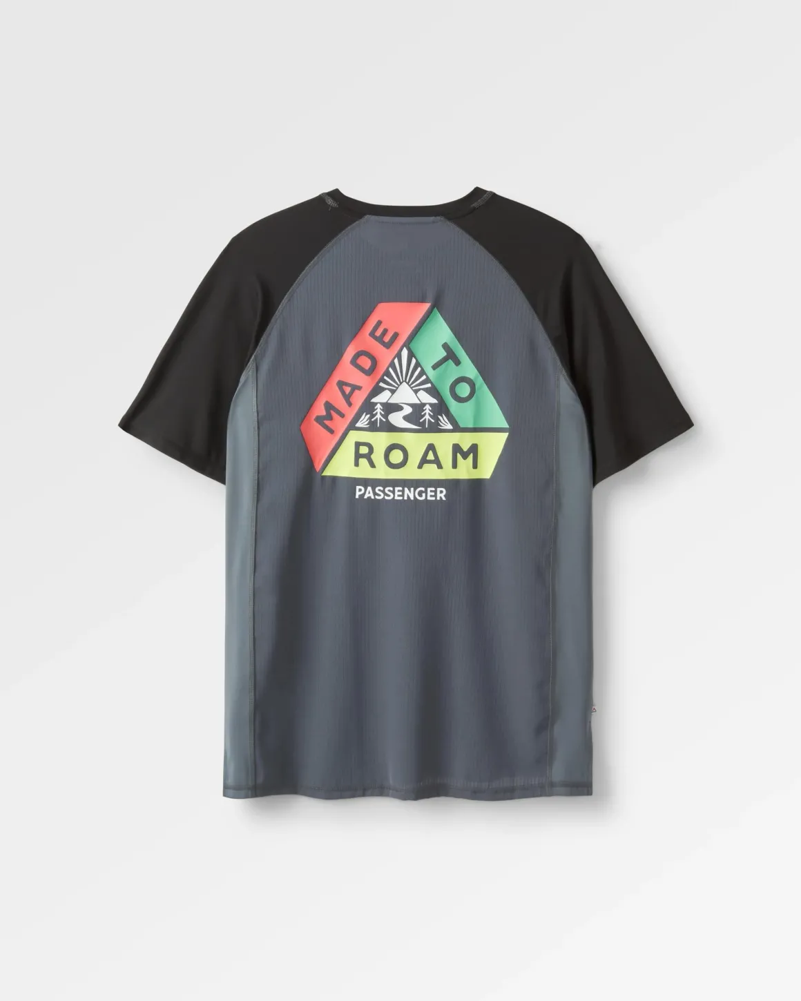 Dawn To Dusk Recycled Active T-shirt - Storm Gray
