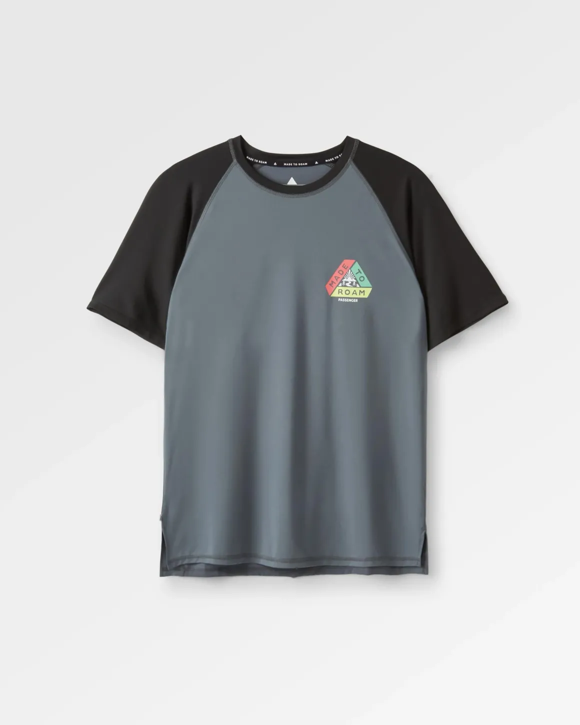 Dawn To Dusk Recycled Active T-shirt - Storm Gray